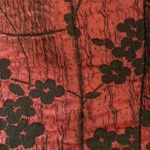 Virgo Petite 2 piece dress suit with a metallic sheen color changes size 8P